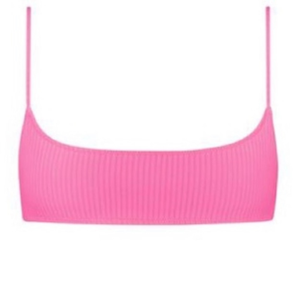 Triangl neon pink bikini